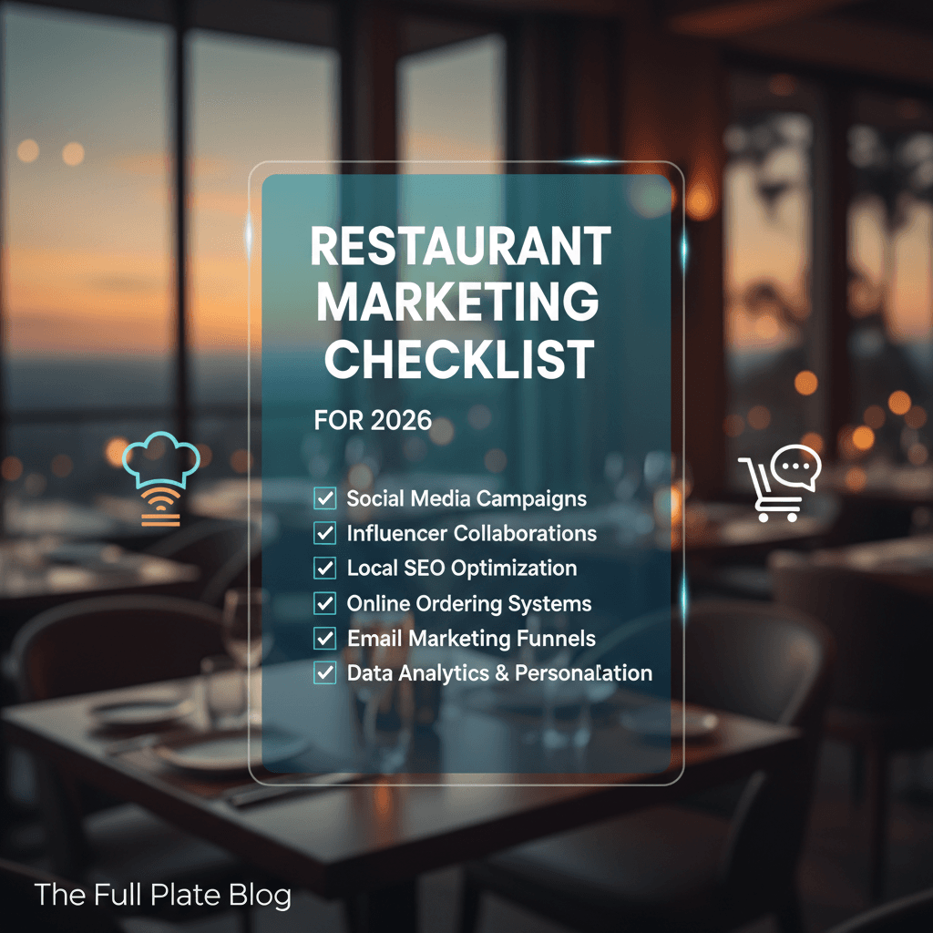 Restaurant Marketing Checklist for 2026